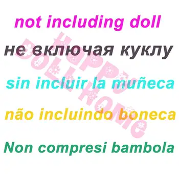 7 in 1 Handmade Outfit Fashion Costume Tops Coat Skirt Socks Belt Shoes Bag Accessories For Barbie Doll Clothes Kid Toy Gift