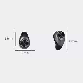 Mini Twins Wireless Bluetooth True Stereo Bluetooth Earphone Headset Handfree For Smart Phone