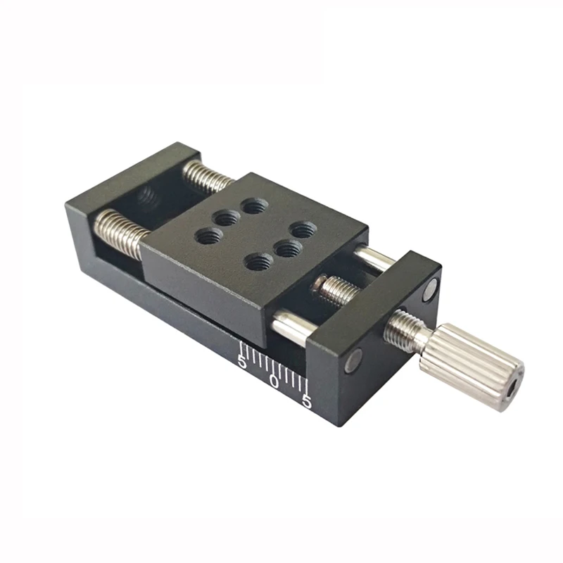 PT-SD10-20 Miniature Manual Stage, Precise Translation Platform, Optical Sliding Table, 10mm Travel