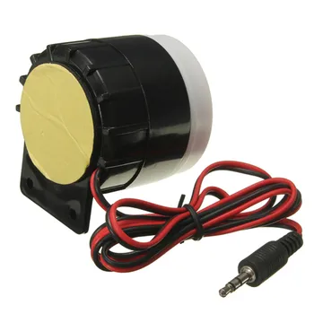 12V DC Mini Wired Siren For Wireless Home Office Living Room Bedroom Alarm Security System 120dB Mini Horn Sound Alarm