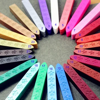 15pcs/lot Sealing Wax Stick Stamp Wax quality For Documents Sealing DIY tools all color you need BF
