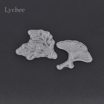 Lychee Leaves Transparent Clear Silicone Seal Stamp for DIY scrapbooking/photo album Christmas Decorative Supplies