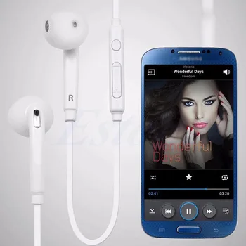 Newest In-Ear earphone w/Mic Earphone For Samsung Galaxy S5 S4 i9800 S6 Edge hot