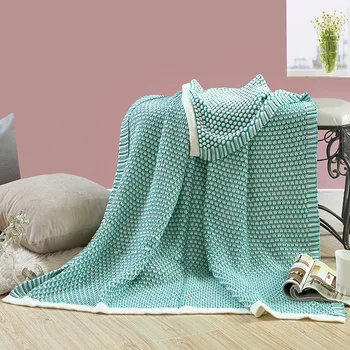 2017 Sale New Swaddle Blankets Newborn Knitted Children's Air Conditioning Blanket Sofa Throw Knitting 130*170cm