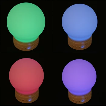 Wireless Bluetooth 3W LED Speaker Bulb Music Playing Bluetooth Control Light Lamp with Alarm Clock Lamp