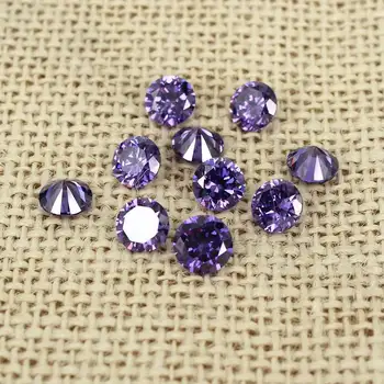 3.5mm 1000pcs AAAAA Grade Brilliant Cuts Cubic Zirconia Beads Supplies For Jewelry Round Pointback Stones 3D Nail Art Decoration