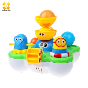 Baby Kids Lovely Playing Water Toys Cute Whale Paradise Amusement Park Fun Bath Toy Children Gift Classic Toys