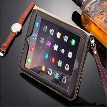 Luxury Crafted Shockproof Automatic Wake Sleep Smart Cover Leather Case for IPad mini 2 3 full protection case for ipad mini