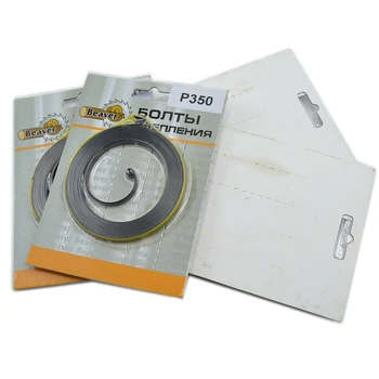 4PCS/Lot Recoil Starter Spring Kit WT Blister Card For Mcculloch MAC CAT 335 338 435 440 PARTNER 350 351 Chainsaw Parts