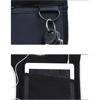 Multi-functional male chest travel bag chest bag anti-theft security storage bag agent stealth bag close-fitting pocket