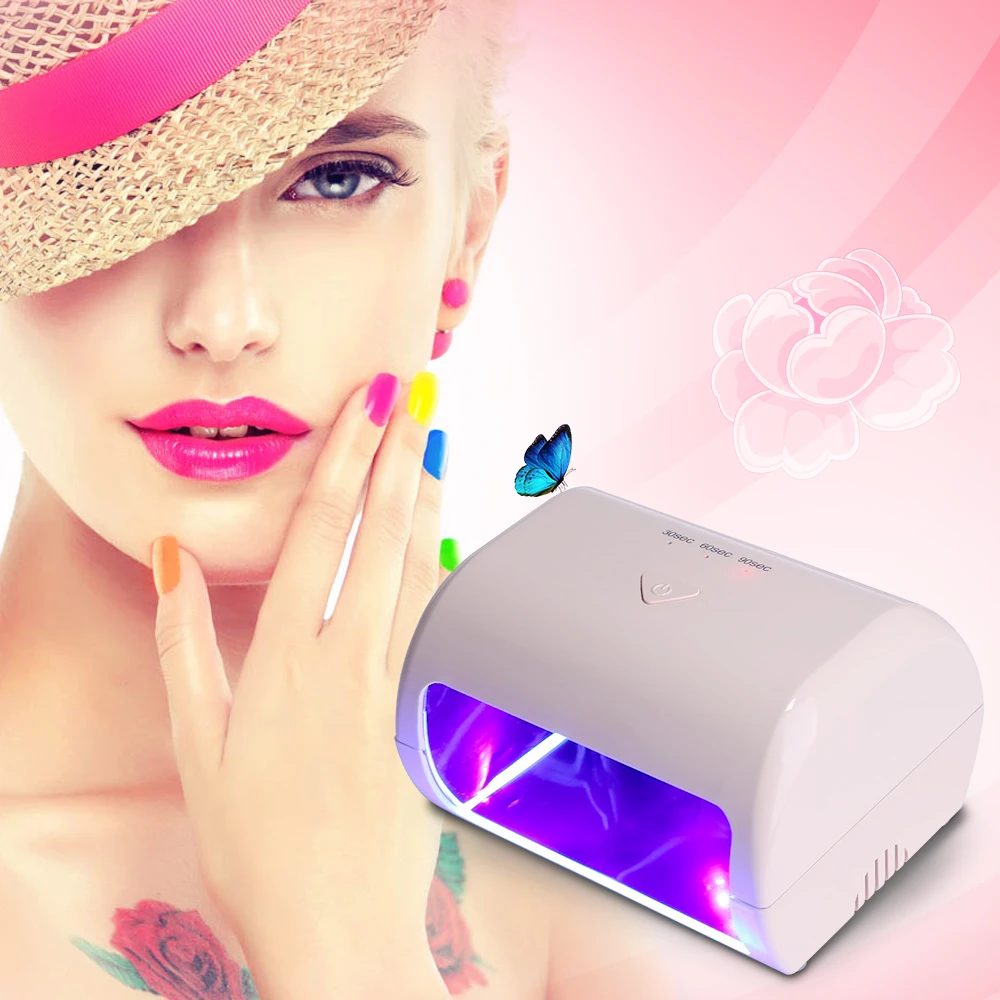 Phototherapy Drying 3 High Power LED Nail Polish 9W LED Lamp Manicure Tool Nail Dryers for Nails