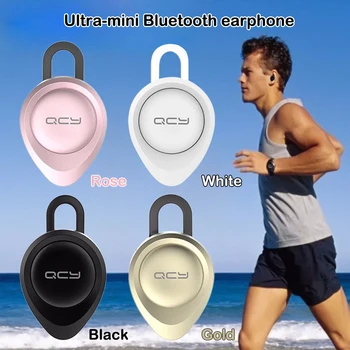Wireless Headphone Earphones Universal Bluetooth Headset Earphone Mic Headphones Mini V4.1 Wireless Handfree Ear Hook Headset