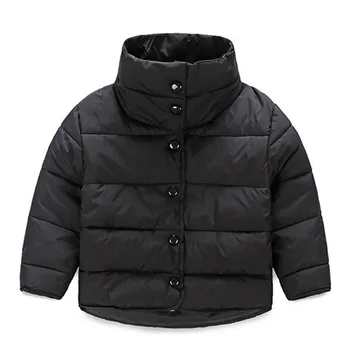 New boy girl children turtleneck cotton-padded clothes winter Korea children's clothing with thick cotton-padded jacket coat