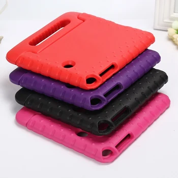 Case for Samsung Galaxy Tab 5 / Tab A 8.0 T350 hand-held Shock Proof EVA full body cover Kids Children Silicone para shell coque