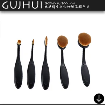 5 Toothbrush Makeup Brush Foundation Brush Set Brushing Brush Type Beauty Tools