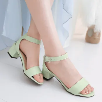 Women Sandals High Heels Slippers Peep Toe Pumps Summer Shoes Woman High Heel Sandals Plus Size 34 - 40 41 42 43 44 45 46 47 48