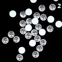 Printing Pearl Beads 500pcs/lot 19g Flatback Half Round Pearl Beads For Jewelry And Nail Tips Decoration Fashion Printing Beads