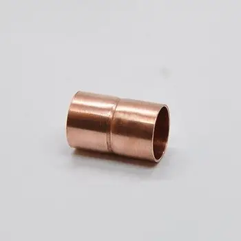 80x2mm Copper End Feed Equal Striaght Coupling Pipe Fitting Plumbing for gas water oil