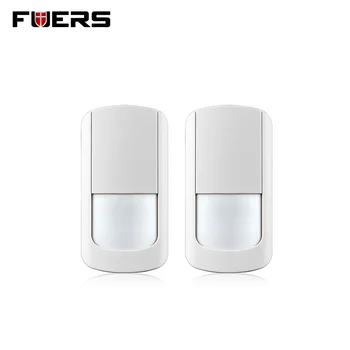 2pcs/lot 433Mhz Wireless PIR Sensor Motion Detector For Wireless Wifi Home Security Alarm Systems G90B no battery