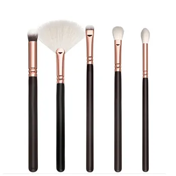 Women's Fashion 15 PCS Pro Wooded Handle Makeup Brushes Set Cosmetic Complete Synthetic Fiber Hair Eye Soft Beauty Kit + Case
