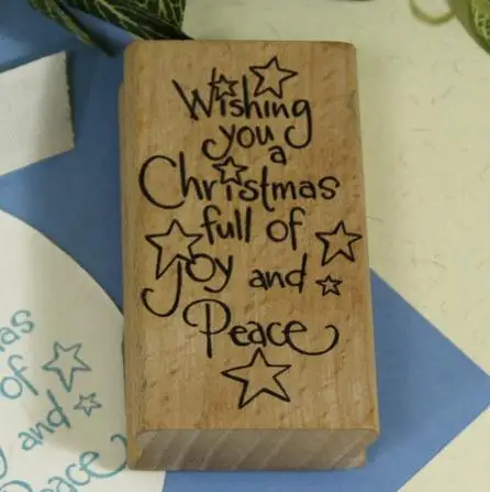 Merry christmas DIY greeting card Wood rubber stamp Personalized Custom Wedding Invitation Card Seal Date Name Stamp DIY