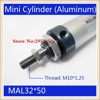 Barrel 32mm Bore 50mm Stroke MAL32*50 Aluminum alloy mini cylinder Pneumatic Air Cylinder MAL32-50