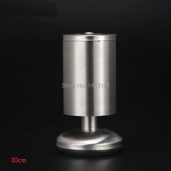 10cm stainless steel furniture leg Adjustable furniture foot bed cabinet coffee table sofa supporting leg hardware