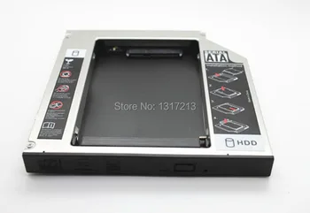 2nd Hard Drive HDD SSD Caddy Adapter Bay for HP Pavilion G6-2129SO swap SN-208BB 12.7MM