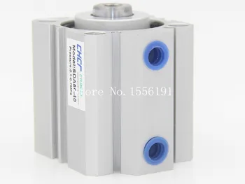 SDA50*80 Airtac Type Aluminum alloy thin cylinder,All new SDA Series 50mm Bore 80mm Stroke