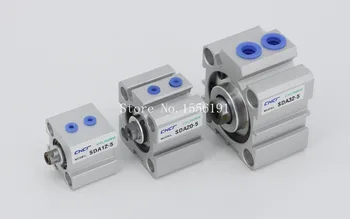 SDA50*80 Airtac Type Aluminum alloy thin cylinder,All new SDA Series 50mm Bore 80mm Stroke