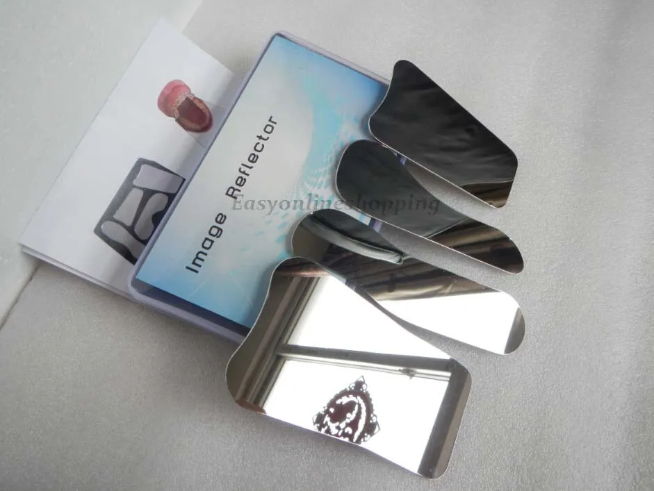 1pack/4PCS Dental Clinic Stainless Steel Photography Mirrors Orthodontic Intra-oral