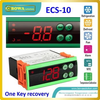 One key recovery temperature controller for beverage cabinet replace Dixell XR01CX, ELIWELL IC901 and Carel easy cool thermostat