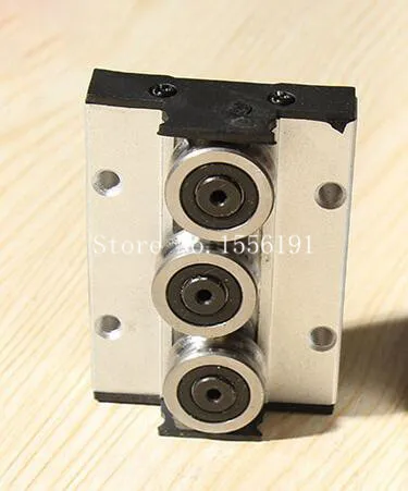 SGR20N-3 Three roller skating block, SGR20N Linear slide block bearings,CNC parts ,Without linear roller guide