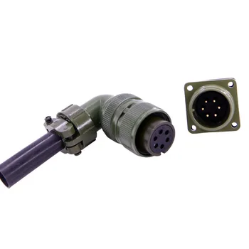 Military standard connector 6 pins 5015 connector MS3108A18S-12s Servo motor connector