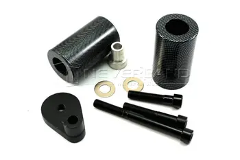 New Motorcycle Carbon Frame Sliders Protector fit for Suzuki GSXR GSX-R 600 750 2000 2001 2002 2003 #50C30 Wholesale