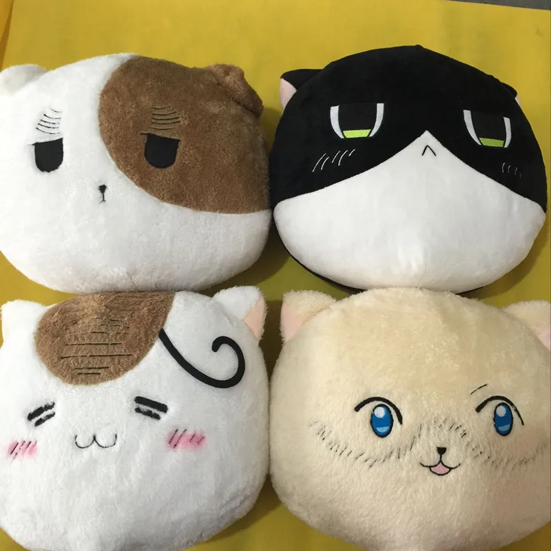 Kawaii APH Cat Emoji Face Cartoon Plush Toy Axis Powers Hetalia Peluche Doll for Kids Gift Cute Stuffed Toys Home Sofa Pillow