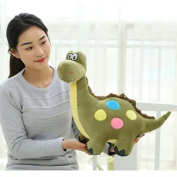Cartoon Dinosaur Soft Plush Toys 3 Colors Kids Stuffed Animal Toy Doll 55cm Height Birthday Gift for Children