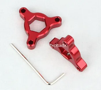 14mm Red Hexagon Anodized Fork Preload Adjusters For Suzuki GSXR1000 SV 1000/ S