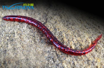8pcs/lot Trulinoya Fishing lure 15cm 4.6g soft worm Soft Bait Lures for Bass Fish pesca luminous colors soft baits fishing lure