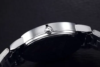 2016 New Watches Men Luxury Brand FEDYLON Fashion Full Steel Quartz Wrist Watch Waterproof Male Clock Relogio Masculino AA036