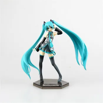 Anime Hatsune Miku 1/8 Scale Painted Brinquedos PVC Action Figure Juguetes Collectible Model Doll Kids Toys 19cm