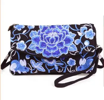 New High-quality Multi-Use Carry bags!Hot National Embroidered Shoulder&Handbags Top Messenger Bag Women Day Clutch Handbags