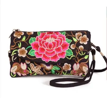 New High-quality Multi-Use Carry bags!Hot National Embroidered Shoulder&Handbags Top Messenger Bag Women Day Clutch Handbags