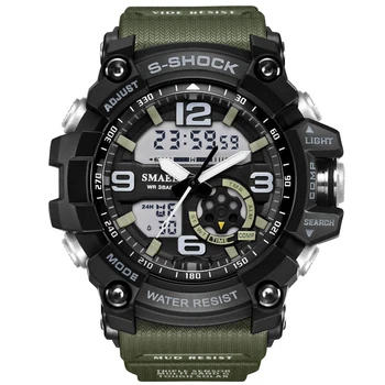 Men Sports Watches S-SHOCK Military Watch Army Wristwatches G Style Men's Sport LED Digital Watches Waterproof Relogio Masculino