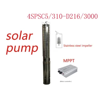 DC216v 3000w for farm irrigation energy solar water pump MPPT big controller 5years warranty 4SPSC5/310-D216/3000
