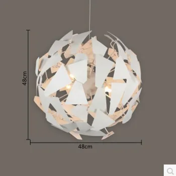 T European style Creative Circular Modern Pendant Light Luxury Simple LED Lamps For Living Room Bedroom Restaurant Home DHL Free