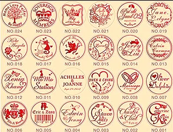 Vintage Custom Made Your Design Personalized Letter Picture Retro Invitation Wax Seal Stamp Handle Set Kit Peacock Metal box set