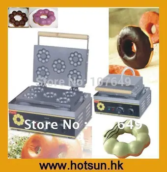 Commercial 110V 220V Electric Donut Doughnut Iron Maker Machine