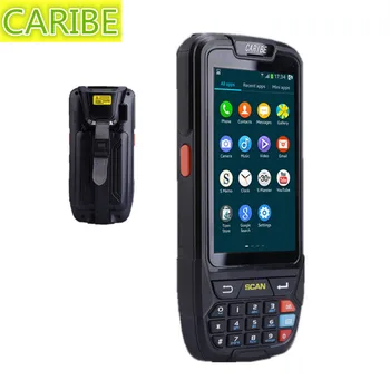 Quad core 4 inch 4000mah ip65 handheld gps survey support 1d barcode scanner