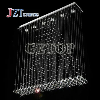 T Price Modern Lustre Crystal Chandeliers Crystal Dining-room Lamp Droplight Pandent Lamp led light
